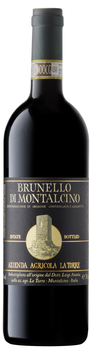 Una bottiglia di Brunello di Montalcino