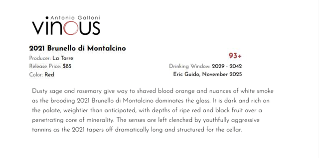 Brunello di Montalcino 2021