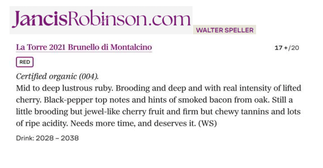 Brunello di Montalcino 2021